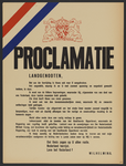 703290 Proclamatie van Koningin Wilhelmina betreffende de bevrijding van Nederland.